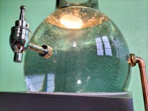 fontaine lumineuse verre 10L vortex