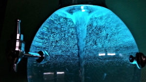 vortex fontaine lumineuse